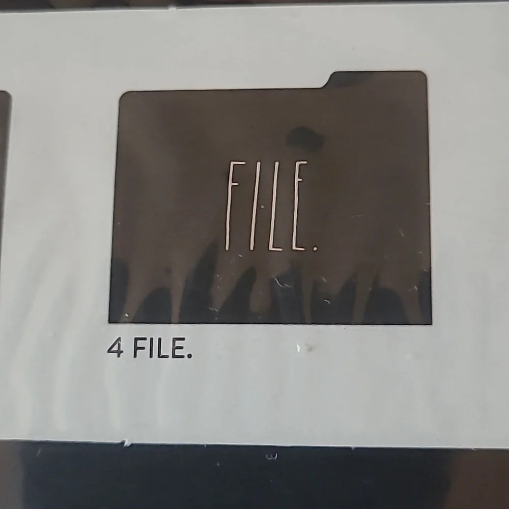 Rae Dunn File Folders